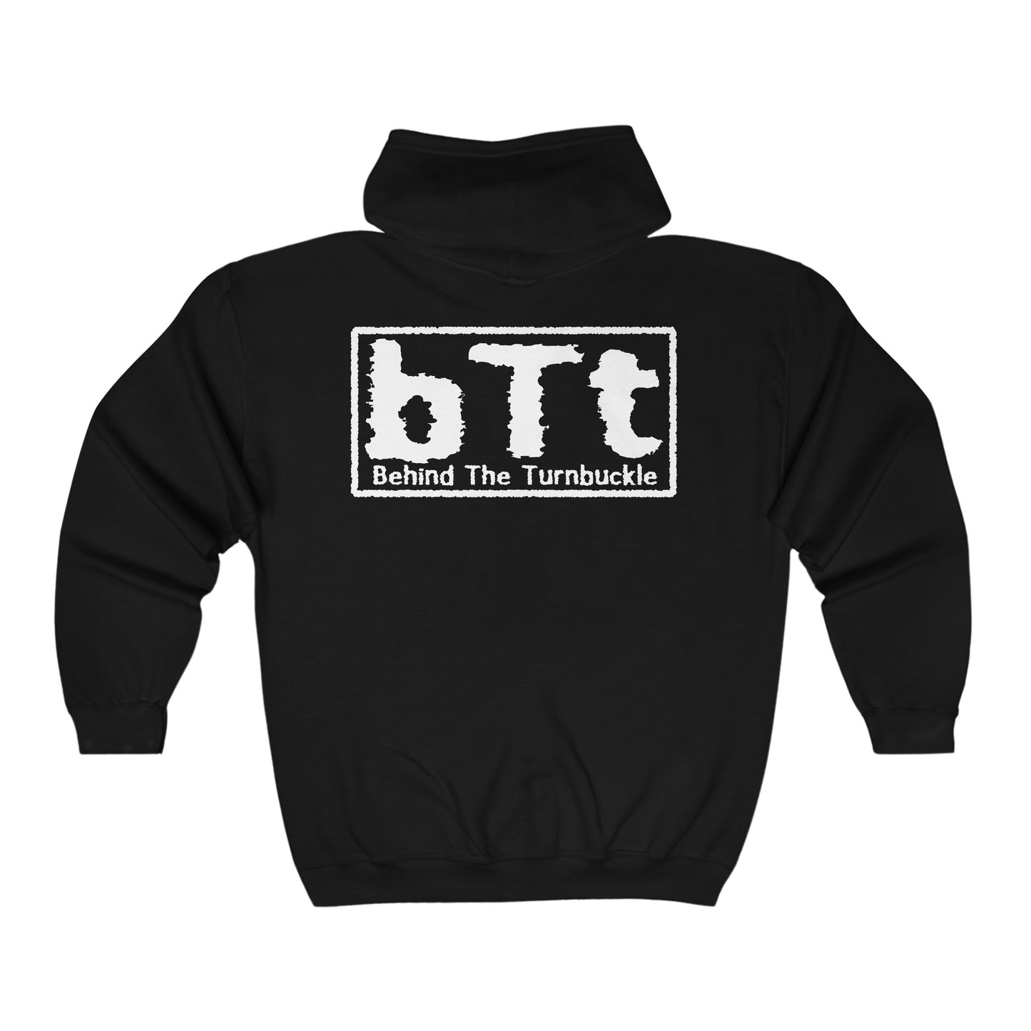 bTb Zip Hoodie - Black/White