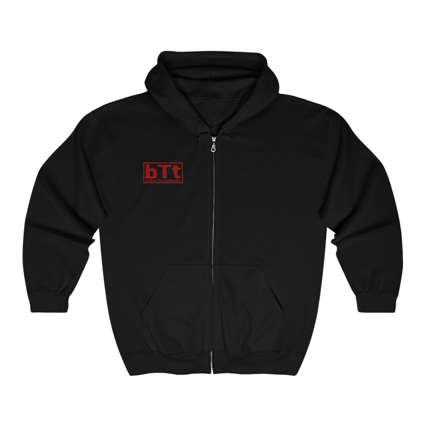 bTb Zip Hoodie - Black/Red