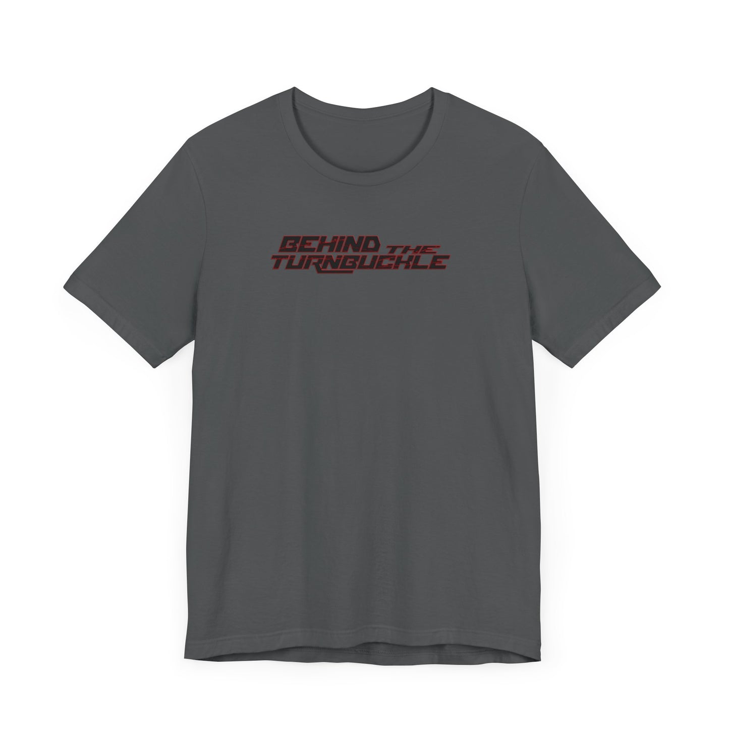 Behind The Turnbuckle Logo WWE Style T Shirt