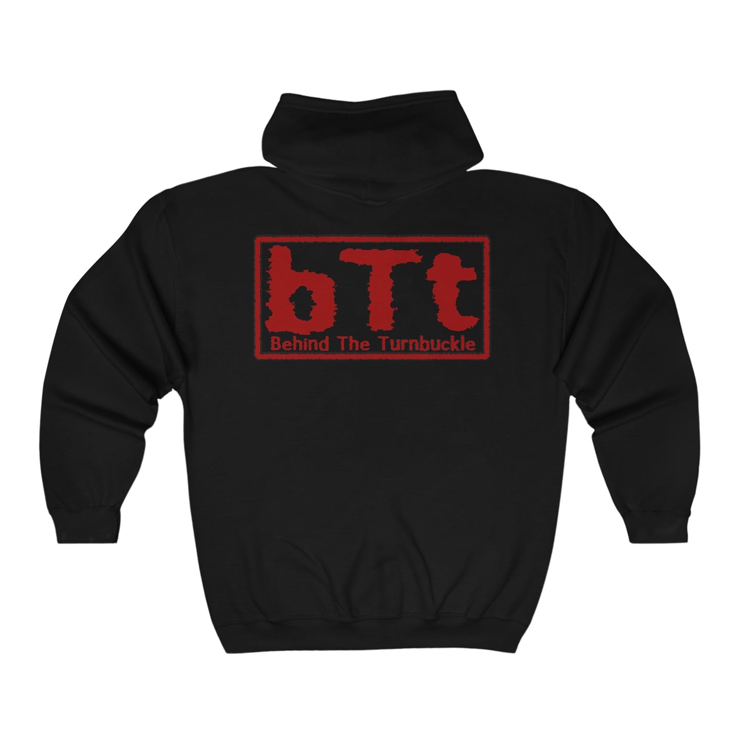 bTb Zip Hoodie - Black/Red